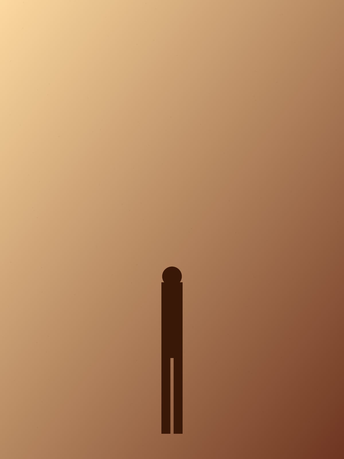 Placeholder — desert portrait at golden hour.